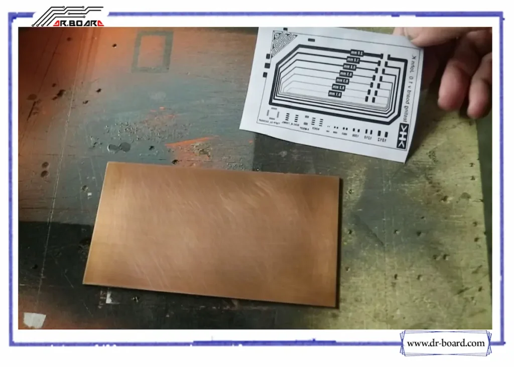 مراحل ساخت برد الکترونیکی در خانه و کارگاه ساخت برد الکترونیکی