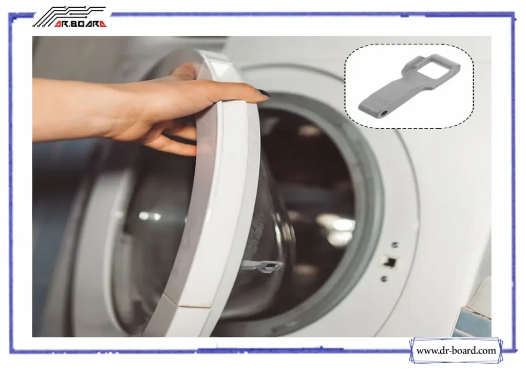 عیب یابی ماشین لباسشویی و شناسایی 7 مشکل رایج  خرابی درب دستگاه و عیب یابی ماشین لباسشویی