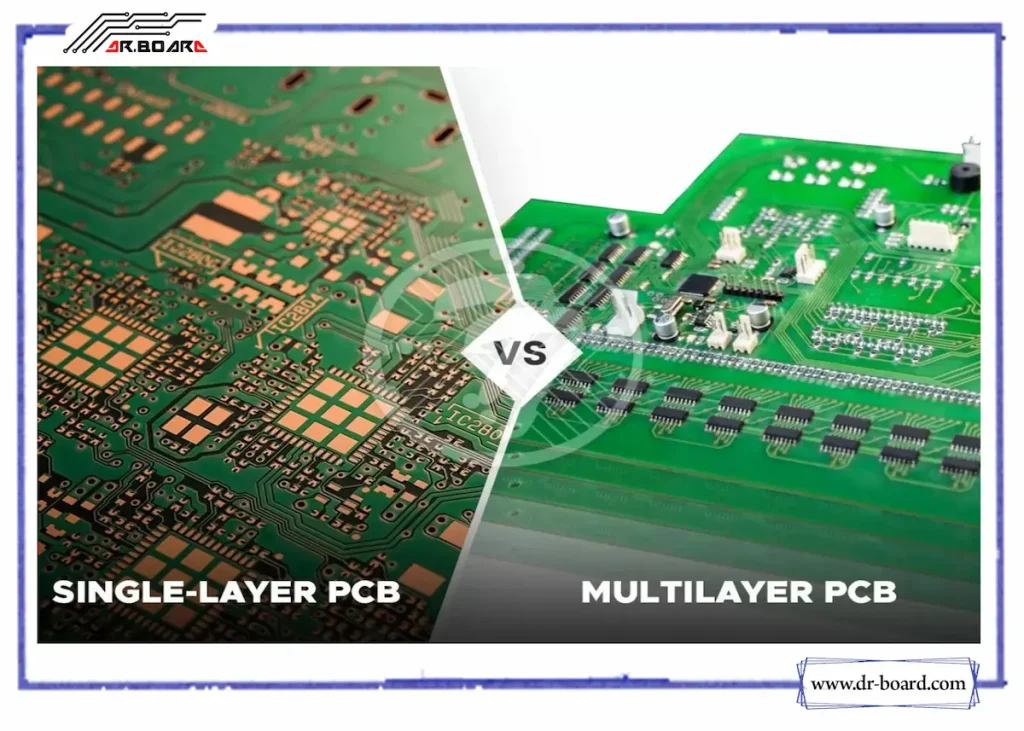 انواع برد مدار چاپی در الکترونیک انواع برد مدار چاپی