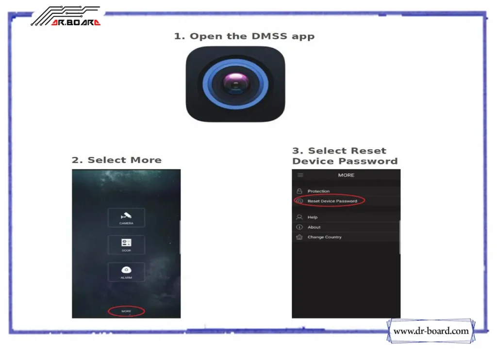 راه اندازی مجدد دوربین مداربسته