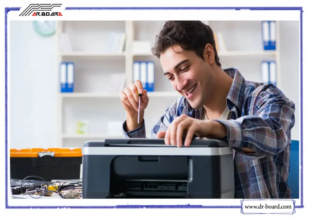 تعمیر پرینتر جوهر افشان HP