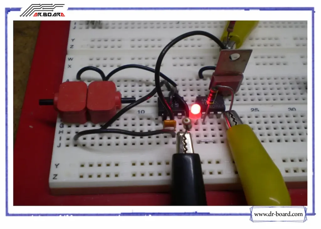 تست عملکرد اپتوکوپلر