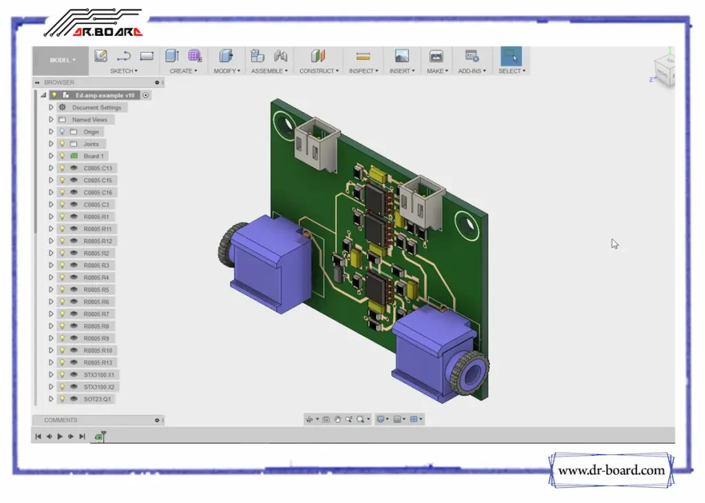 مراحل ساخت برد الکترونیکی در خانه و کارگاه طراحی برد الکترونیکی در نرم افزار