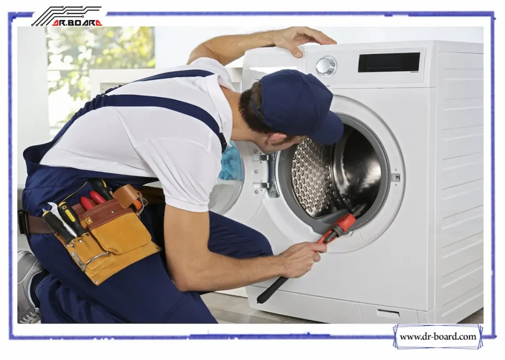 رفع مشکل کار نکردن ماشین لباسشویی