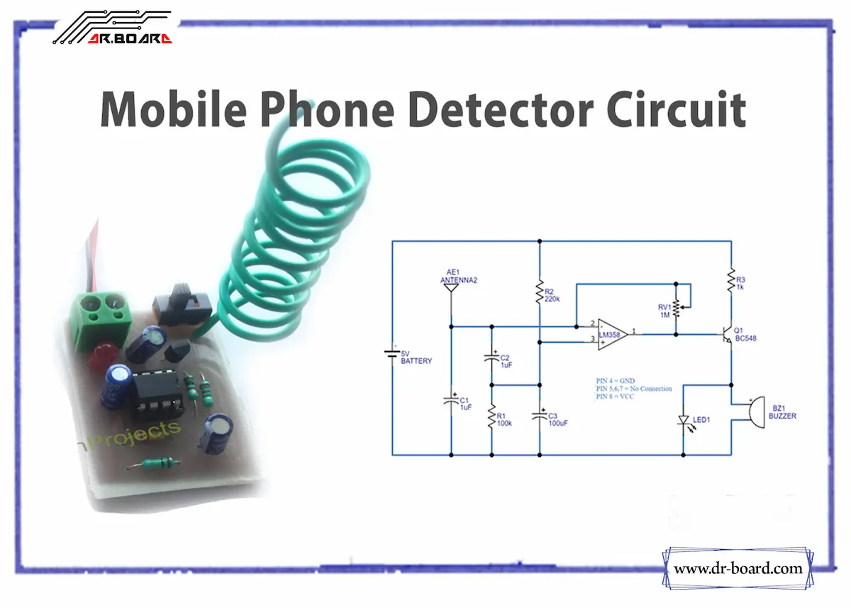 نکاتی درباره مدار موبایل یاب