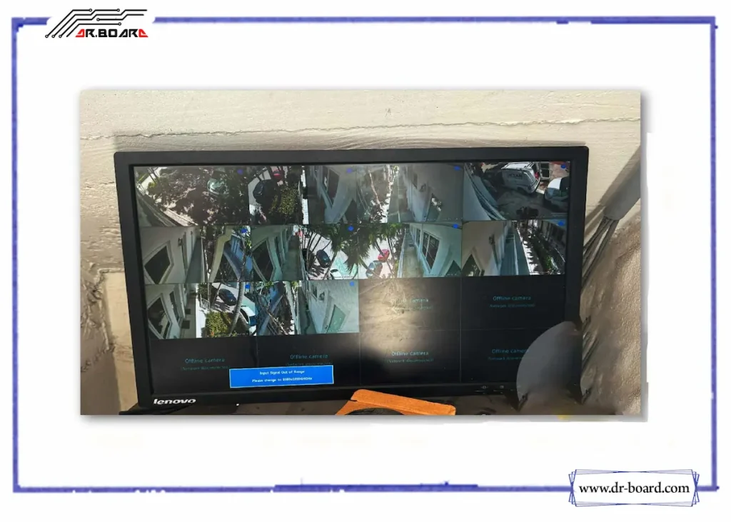 تعمیر دوربین مداربسته