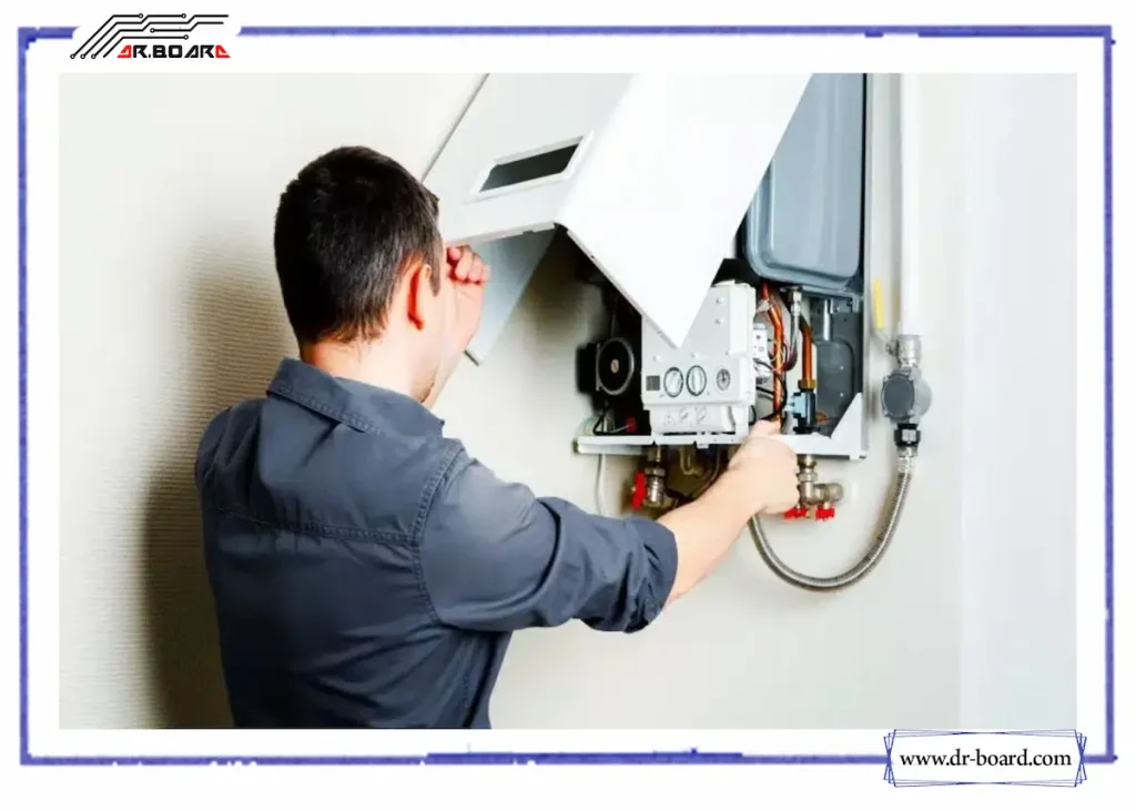 هواگیری پکیج شوفاژ دیواری