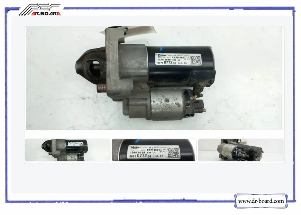 تست استارت خودرو