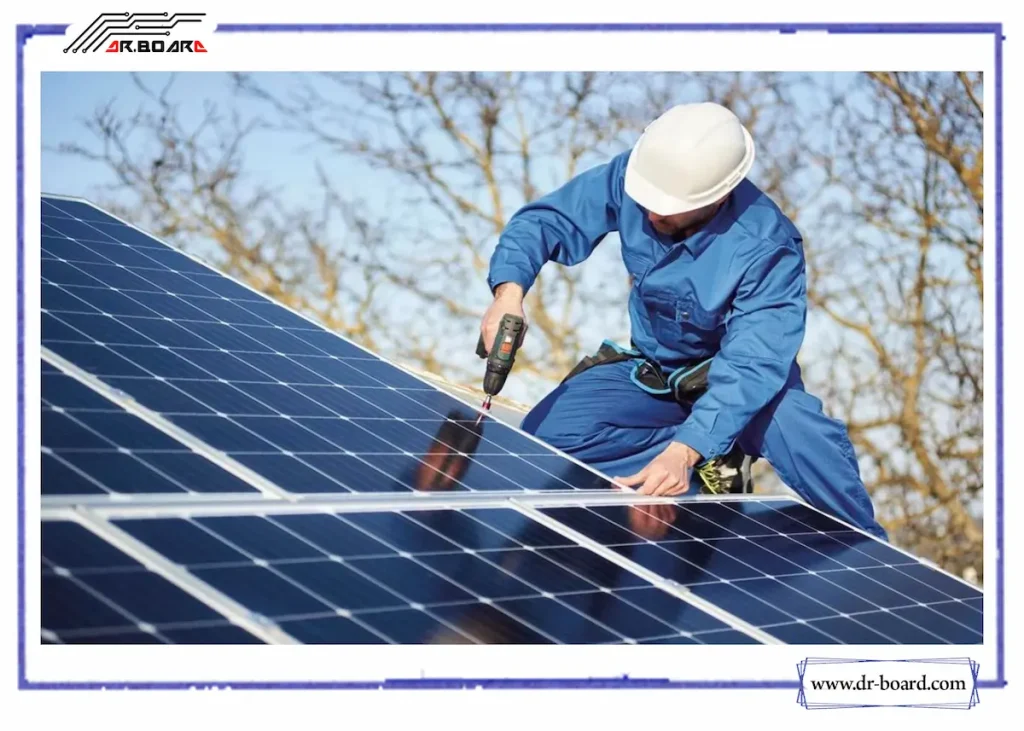 نصب پنل خورشیدی خانگی
