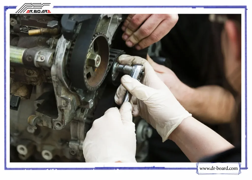 تعویض تسمه تایم خودرو