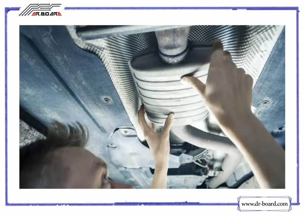 گرفتگی اگزوز سبب ریپ زدن ماشین