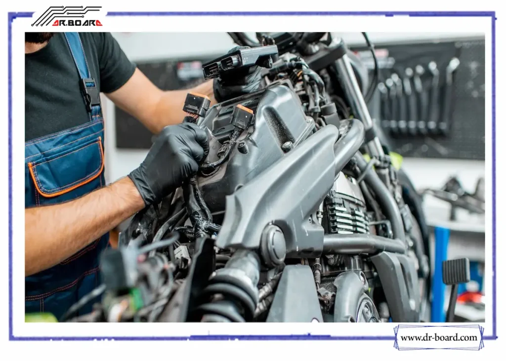 آشنایی با تعمیر برق موتور سیکلت