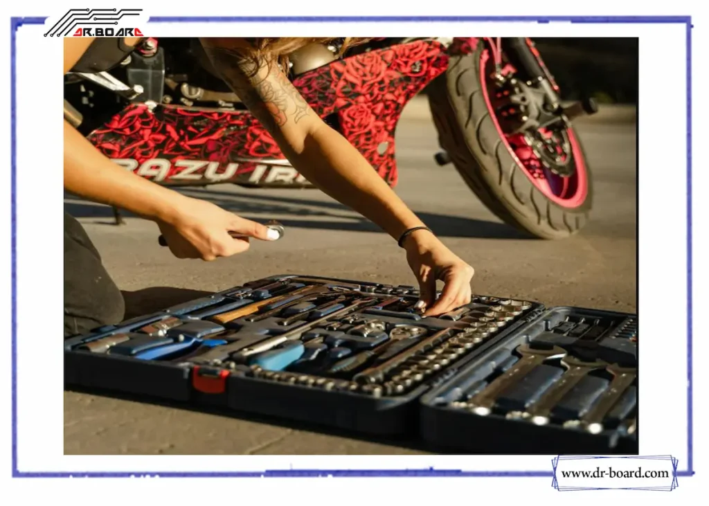 ابزار تعمیرات موتورسیکلت