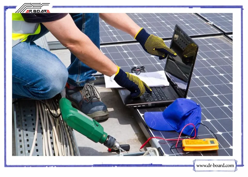 تعمیر پنل خورشیدی