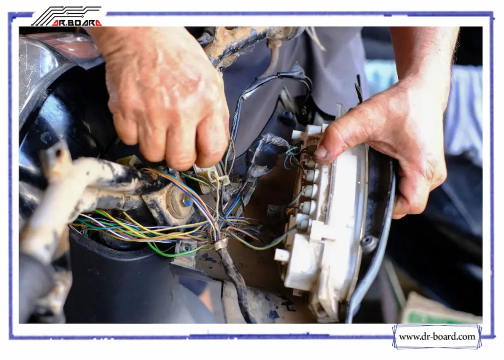 سیستم برق موتور سیکلت