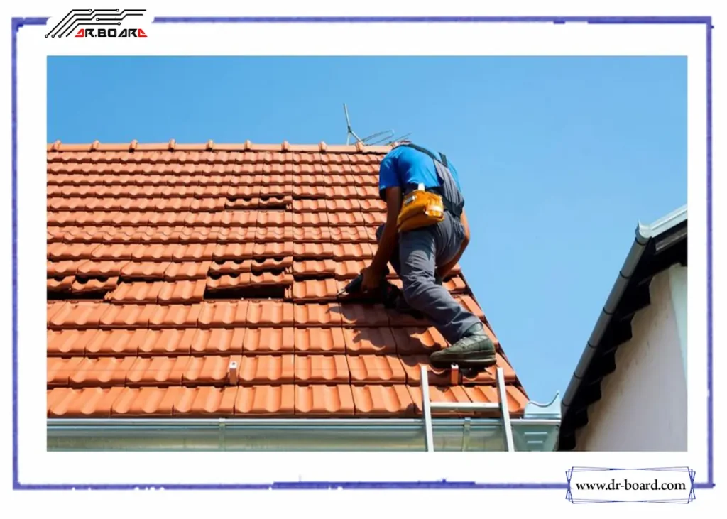 نصب سیستم خورشیدی روی سقف شیب دار