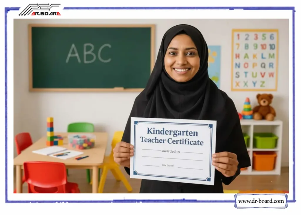 مدرک گرفتن مربیگری مهدکودک