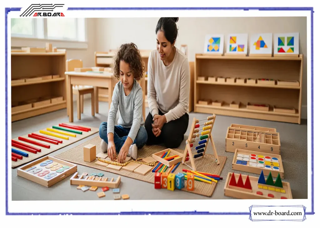 تدریس مونته ‌سوری در پیش دبستانی